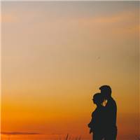 浪漫爱情夕阳摄影手机壁纸