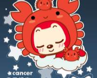 可可爱爱的巨蟹座阿狸梦里数星星图片