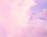 唯美粉色云朵，梦幻天空粉色的云超仙头像图片