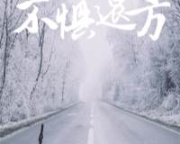 冬天你好精选唯美雪景文字图片