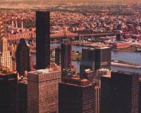 黄昏下的摩天大厦都市繁华建筑风景图片