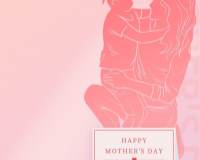 2021好看的祝妈妈母亲节快乐海报图片
