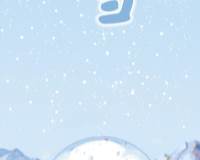 超好看小雪风景卡通雪人手机壁纸图片