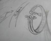 情侣戒指设计图手稿 戒指的设计图手稿图