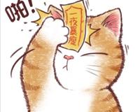苏柒：贴符纸手绘猫咪卡通/你今天求了？头像图片