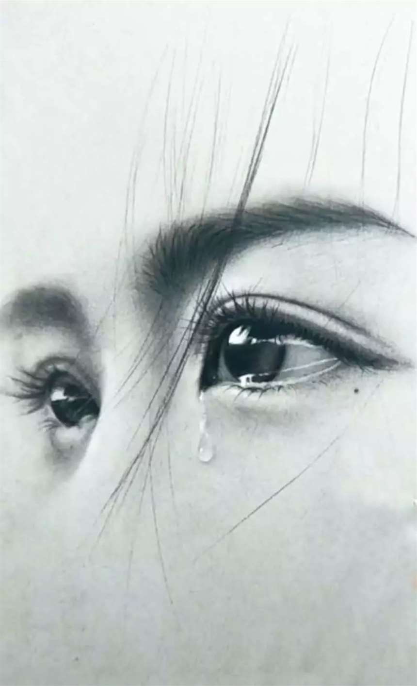 你要的:流泪的眼睛图片唯美伤感