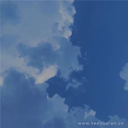 蓝色系小清新唯美背景图片_最漂亮的蓝色唯美图片