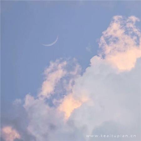 温柔的图片唯美天空 温柔天空背景图