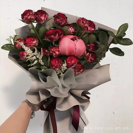 圣诞苹果花束图片大全（圣诞水果花束图片）