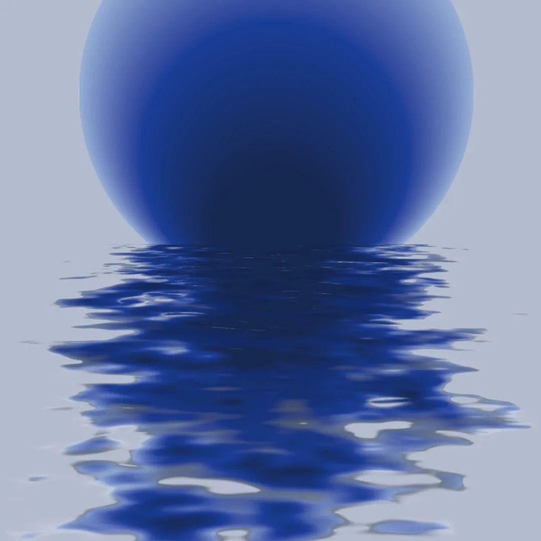 蓝色背景图唯美|有意境的夜晚风景图片