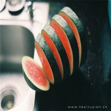 唯美的西瓜微信背景图片大全