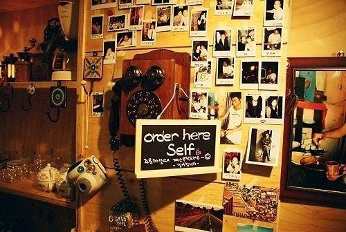 复古温馨的小书屋文艺清新照片图片