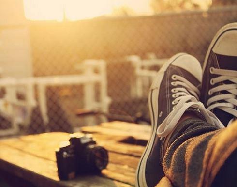 唯美帆布鞋小清新图片大全