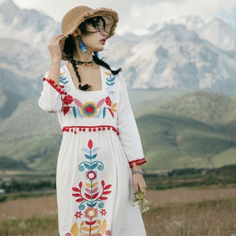 领略草原风光的美女风景美照图片大全