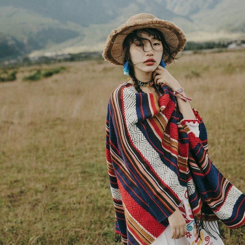 领略草原风光的美女风景美照图片大全