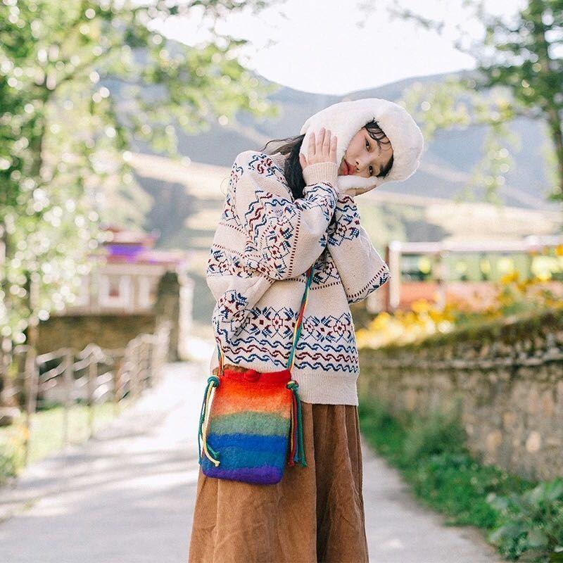 领略草原风光的美女风景美照图片大全