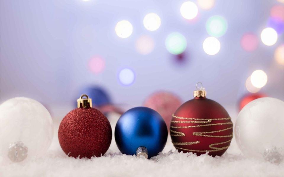 好看的圣诞节装饰品唯美壁纸大全