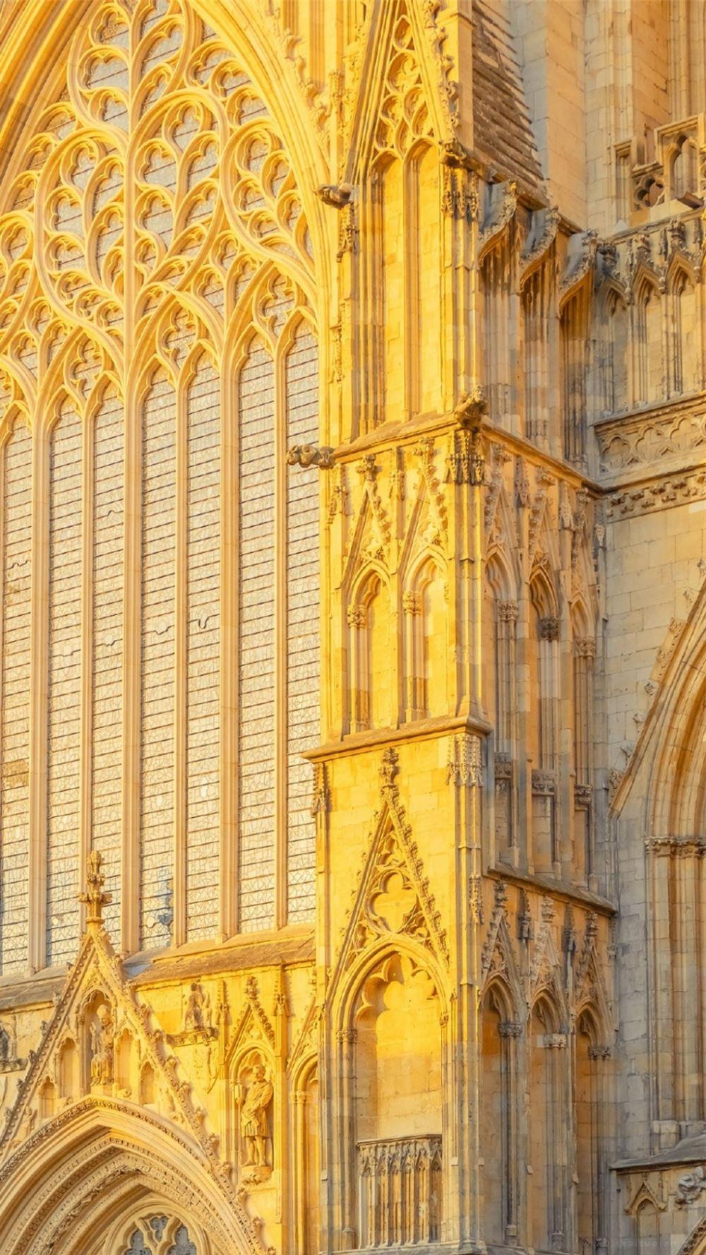 英国约克大教堂唯美清晨风景壁纸图片