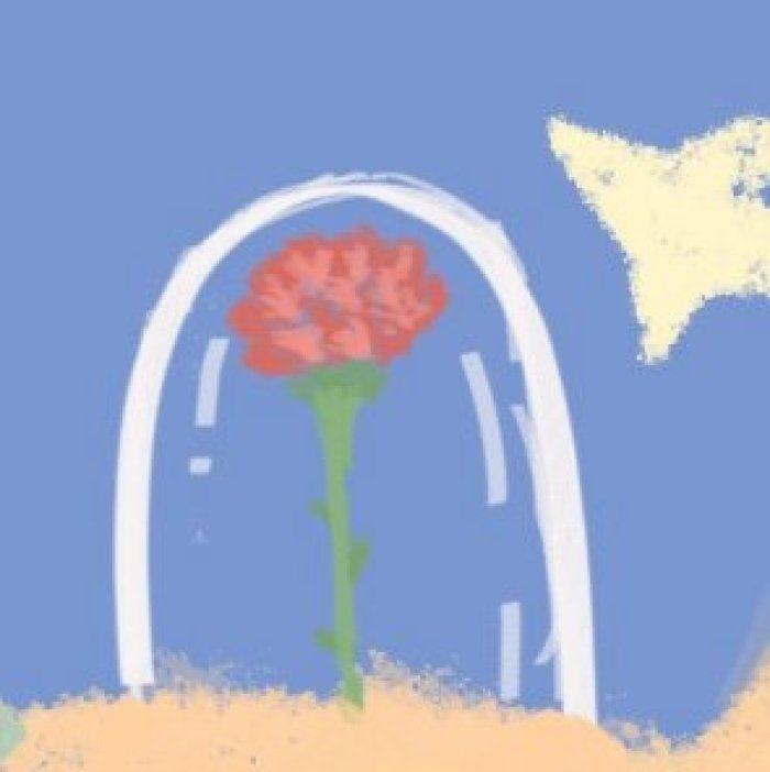 卡通可爱情侣手绘插画高清图片