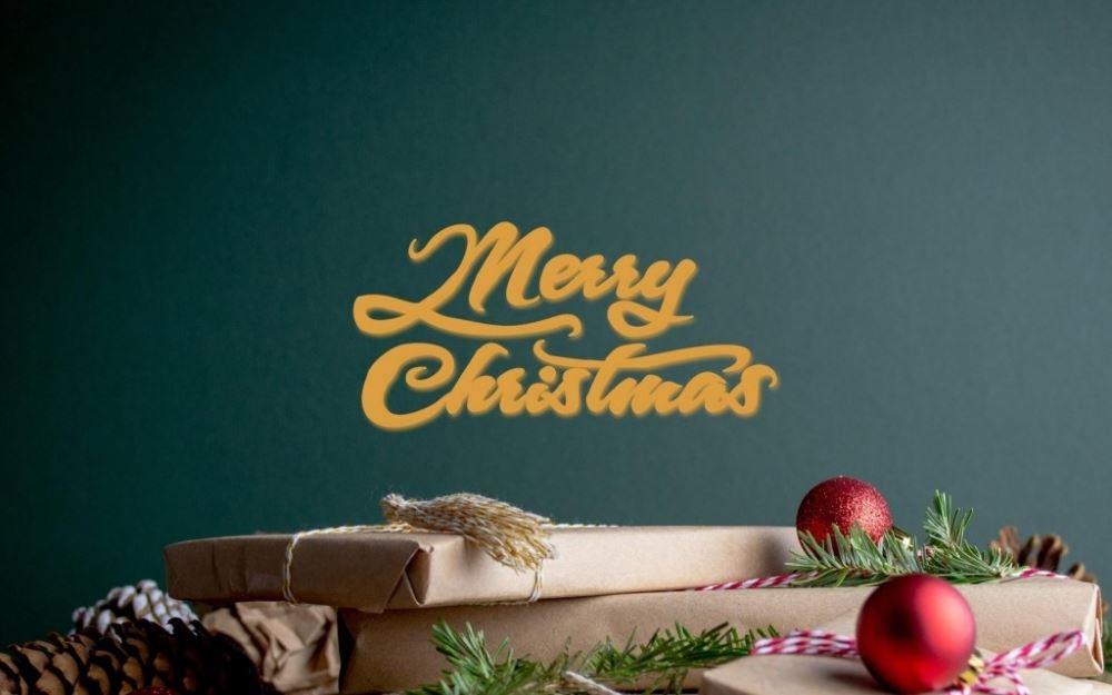 精选圣诞节包装精美的礼品图片