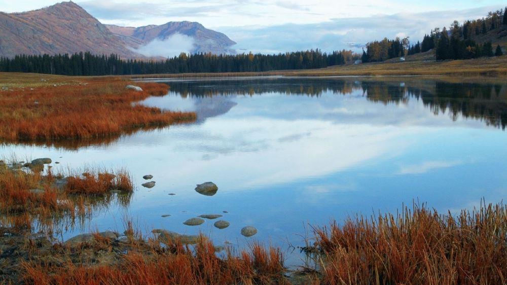 喀纳斯一年四季超美风景摄影桌面壁纸