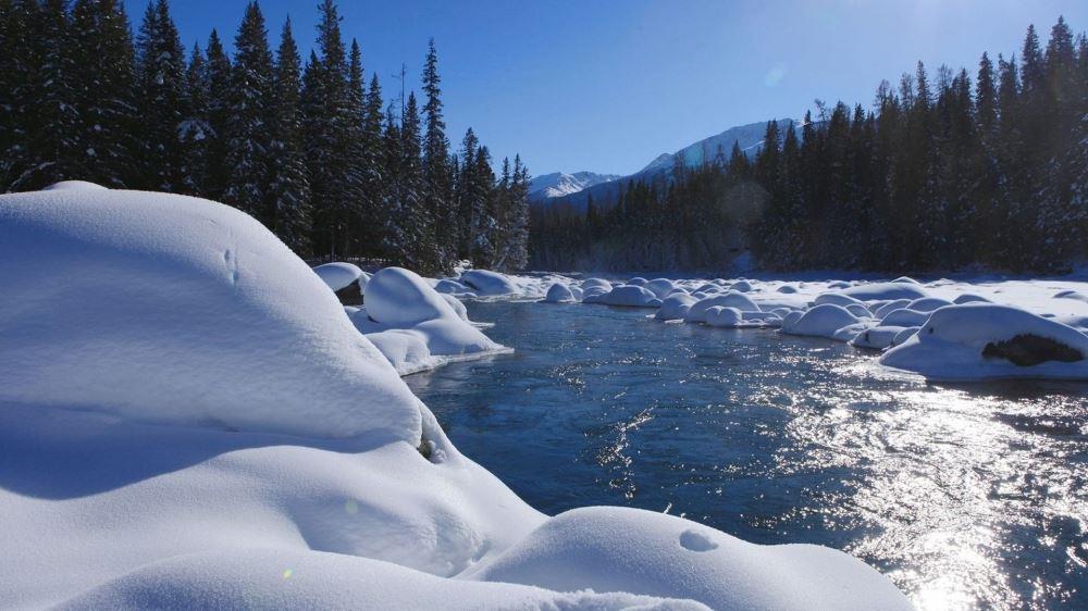 喀纳斯一年四季超美风景摄影桌面壁纸