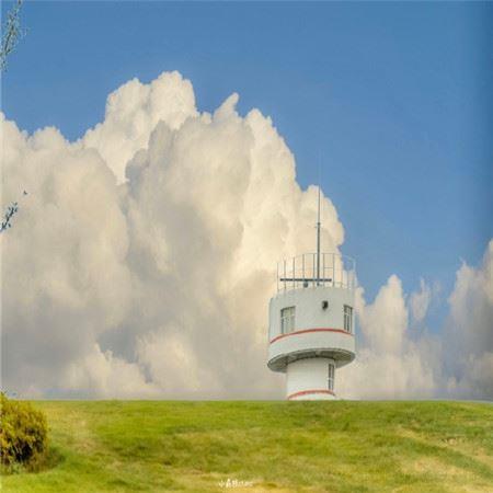 落日云朵唯美里面治愈朋友圈背景图片