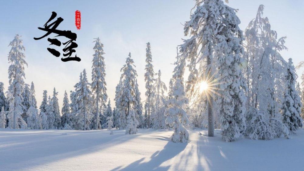 漂亮冬至时节养眼冰雪世界迷人风光图片