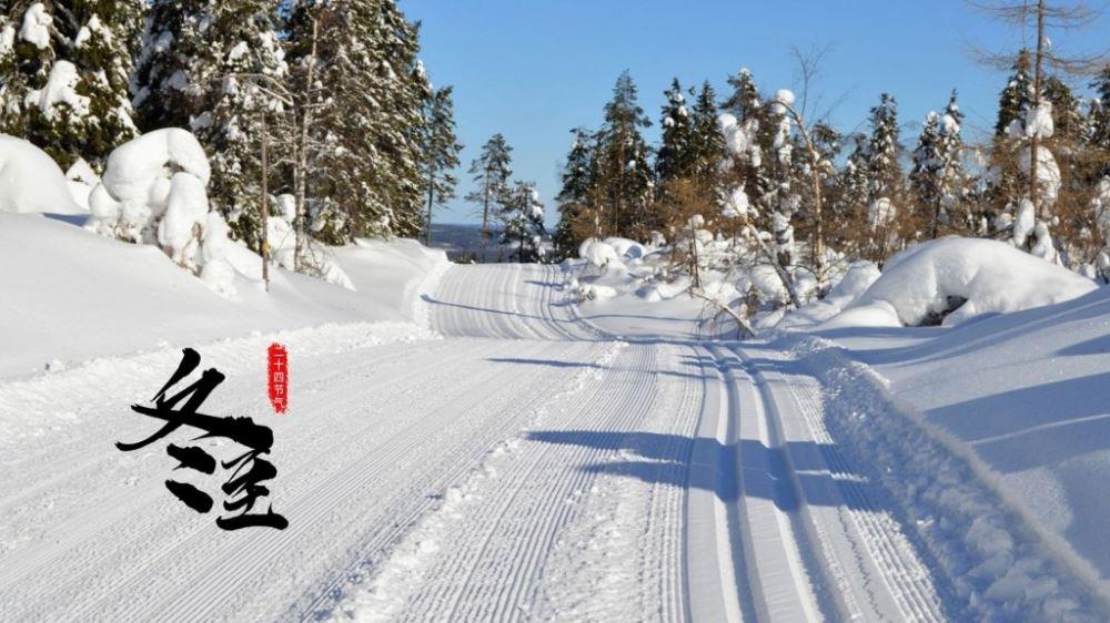 漂亮冬至时节养眼冰雪世界迷人风光图片