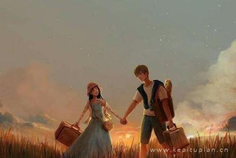 唯美动漫情侣超甜经典高清qq头像图片