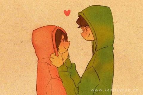 唯美动漫情侣超甜经典高清qq头像图片
