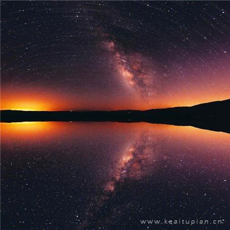 好看的QQ微信朋友圈唯美星空背景高清图片