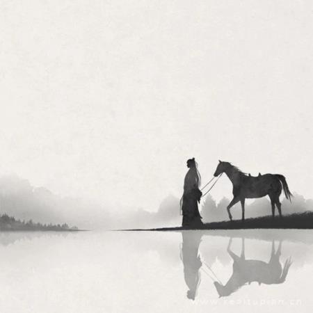 PPT专用水墨画唯美图片大全