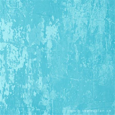 被雨水冲刷的从深到浅蓝色墙面简约图片
