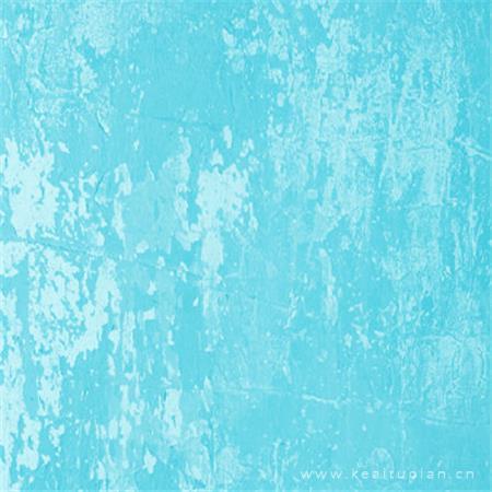 被雨水冲刷的从深到浅蓝色墙面简约图片