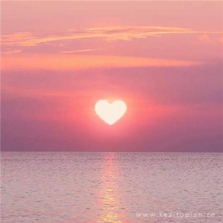 粉色风格微信状态唯美配图图片