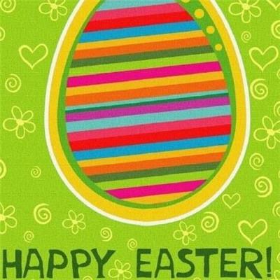 可爱的复活节彩蛋卡通朋友圈配图图片大全