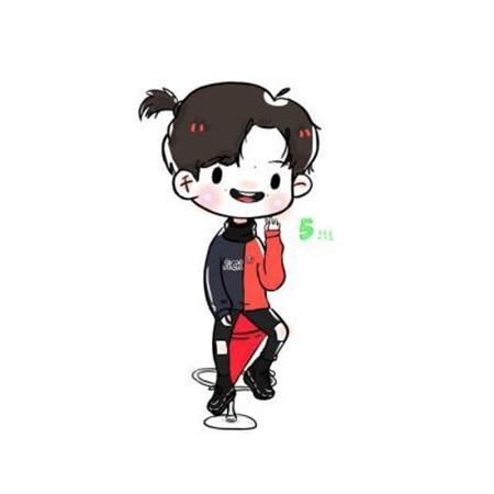 抖音易烊千玺大全卡通版 易烊千玺帅气可爱的卡通图片