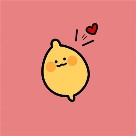 超萌的卡通水果打招呼可爱表情图片大全