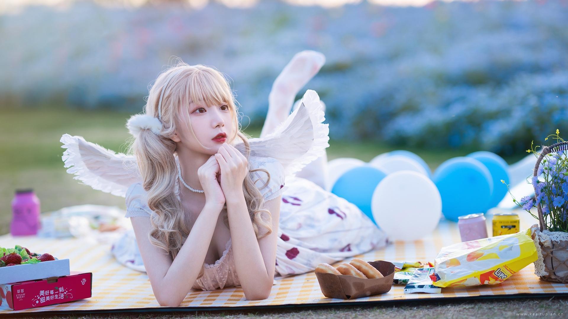 好看洛丽塔双马尾美女可爱甜美高清图片桌面壁纸