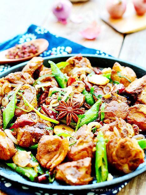 漂亮诱人的干锅美食，我想做给你吃，图片