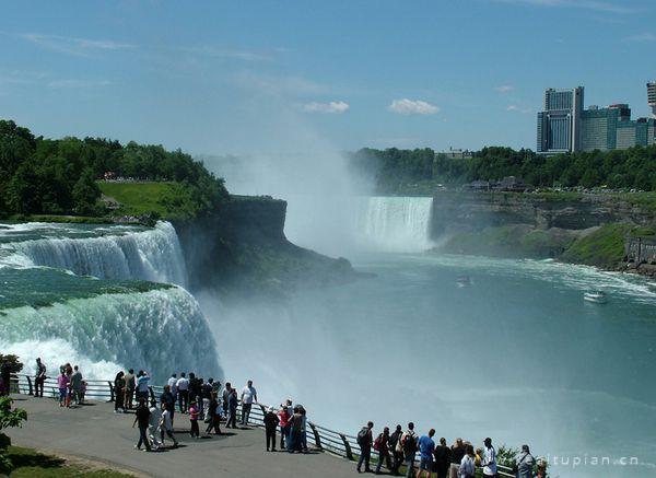 壮观好看的世界美景尼亚加拉大瀑布高清壁纸图片