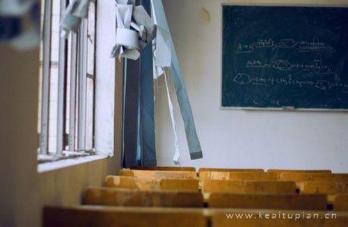 唯美漂亮的教室里充满了我们满满的回忆图片