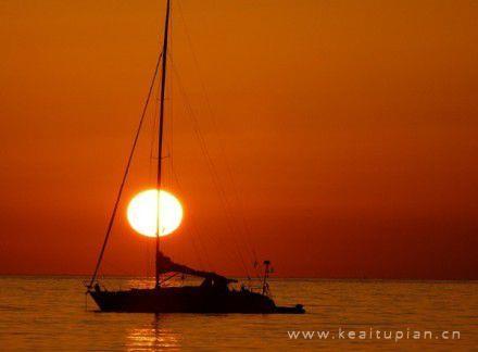 超美好看的落日夕阳唯美风景桌面壁纸图片