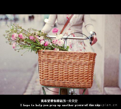 小清新唯美风景带字壁纸图片大全