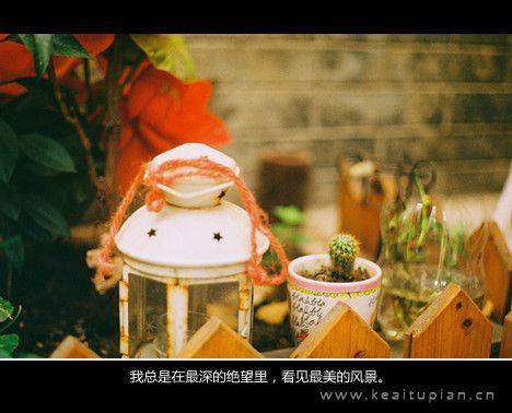 小清新唯美风景带字壁纸图片大全