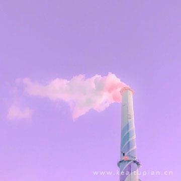 超美超好看的紫色仙气梦幻背景图，好看的紫色天空风景头像图片