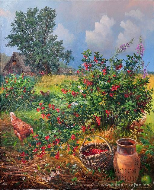 好看的和你一起欣赏油画是最开心的时刻图片