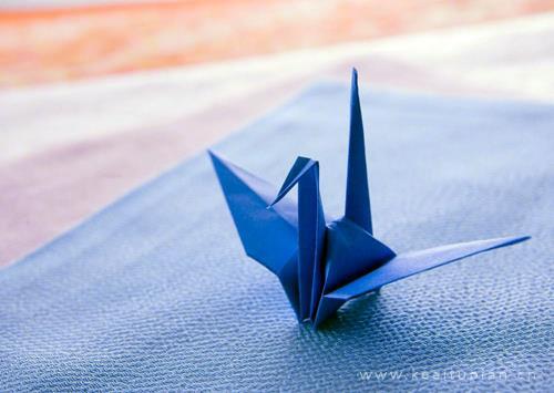 好看的的千纸鹤加强我对你的思念图片