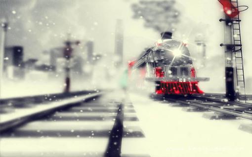 的火车带领我们穿越新的地方图片